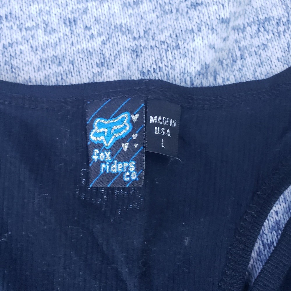 Fox Racing Ribbed Motorcycle Tank Top - Picture 2 of 3